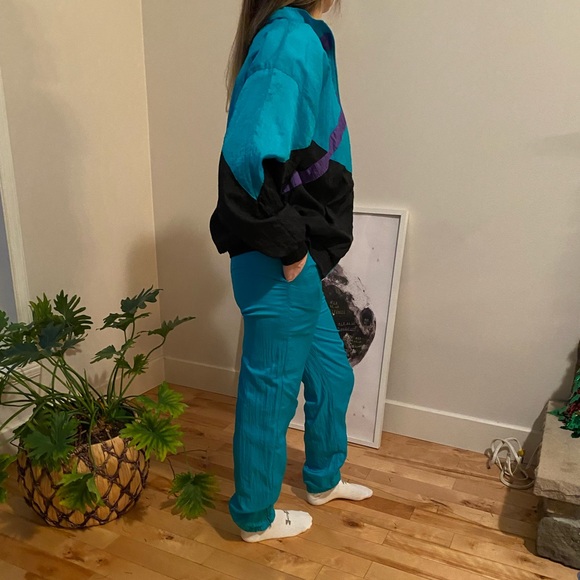 90s Windbreaker Set EuroSport Size Small - Picture 15 of 16